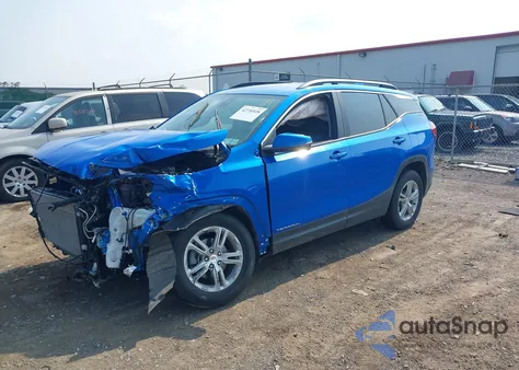 2024 GMC Terrain Sle from USA, damaged, VIN 3GKALTEG1RL128254